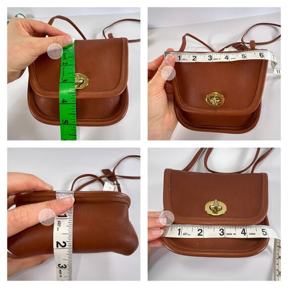 NEW Vintage Coach Everett Bag 9934 British Tan USA 1994 - Picture 9 of 10